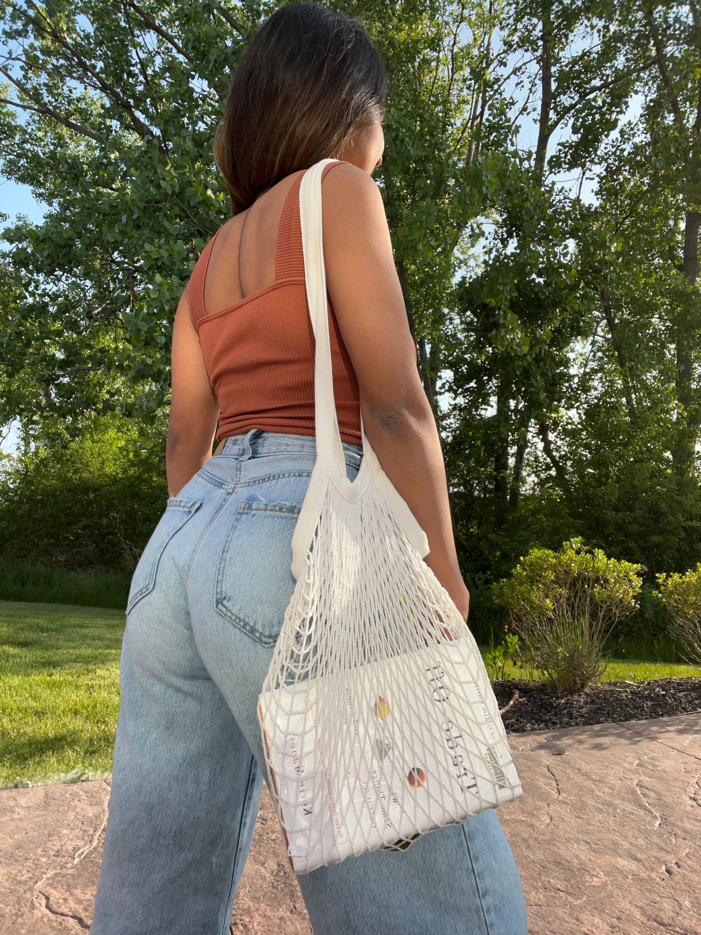 Aesthetic Hollow Out Tote Bag